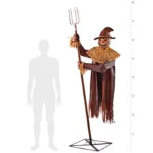 7.9 Ft Mack Straw Animatronic