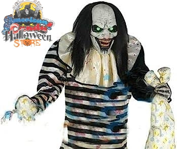 Lonestar Wholesalers Lifesize Sweet Dreams Payaso animado Prop Evil Scary Animatronic Halloween