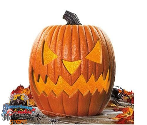 Calabaza Halloween luces Led intermitentes 20"