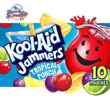 Kool-Aid Jammers. Reducido y cero azucar