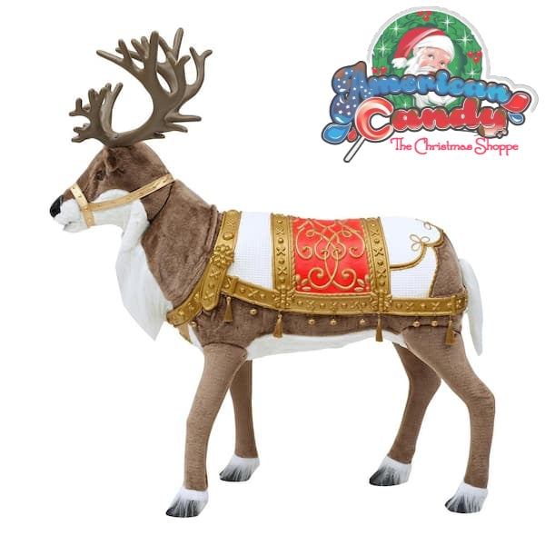 4 ft. Animated Reindeer Christmas Animatronic