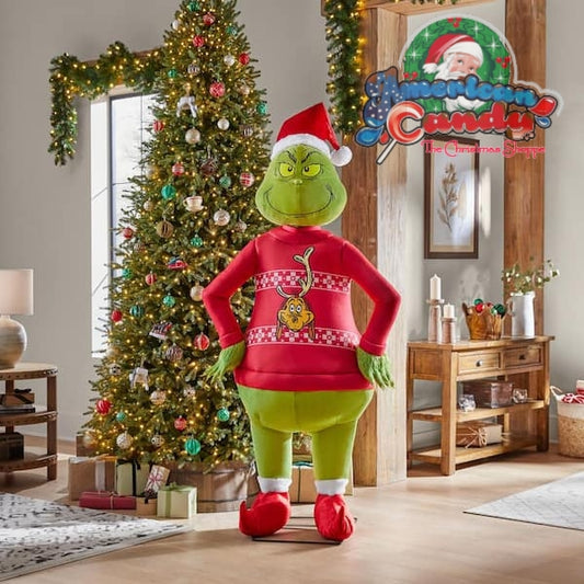 6 ft. Animated Grinch in Max Ugly Sweater
