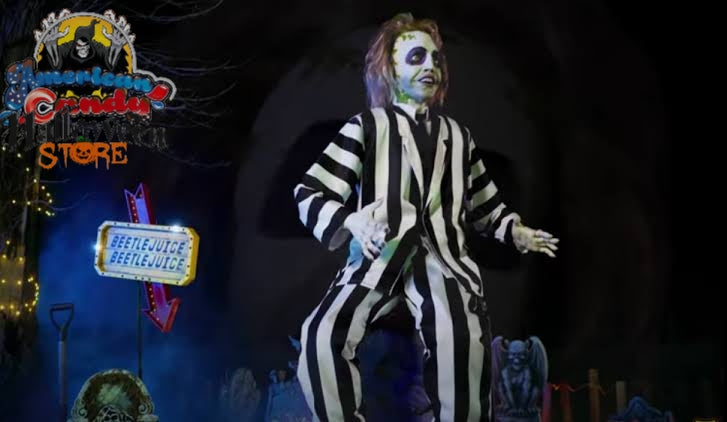 Decorations  Beetlejuice Décor  5.8 Ft. Beetlejuice Animatronic
5.8 Ft. Beetlejuice Animatronic