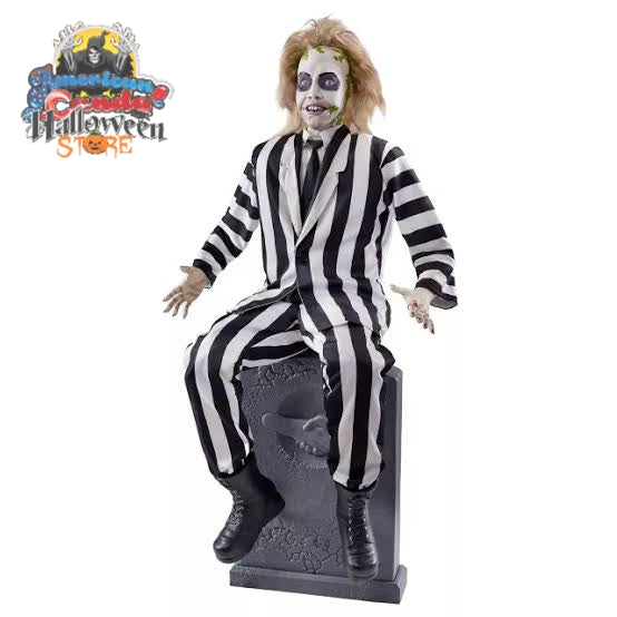 Decorations  Beetlejuice Décor  5.8 Ft. Beetlejuice Animatronic
5.8 Ft. Beetlejuice Animatronic