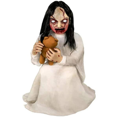 42 in. Motion-Activated Lunging Lily the Demonic Zombie Girl by Tekky, Premium Talking Halloween