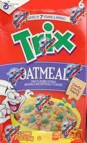 Trix oatmeal