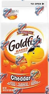 Galletas Goldfish baked