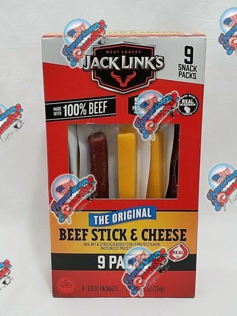 Jack links beef stick and cheese