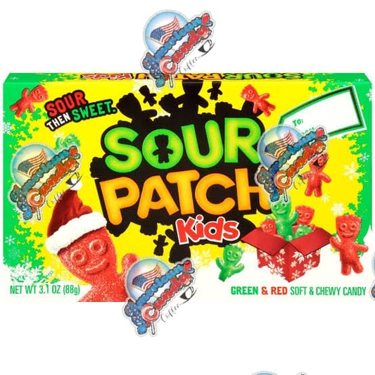 Sour Patch kids navideños