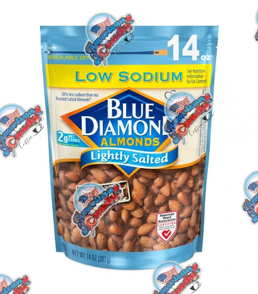 Blue Diamond Ligjtly Salted 397 g